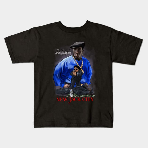 New Jack City Kids T-Shirt by Jones Factory